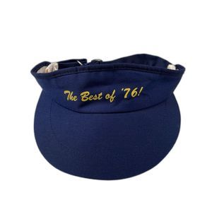 Vintage golf visor best of 76’ USA pro shop line